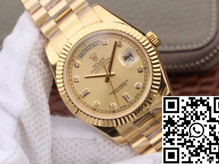 18K Dial EW Factory Gold 40MM II Rolex Yellow Day-Date 218238 1029
